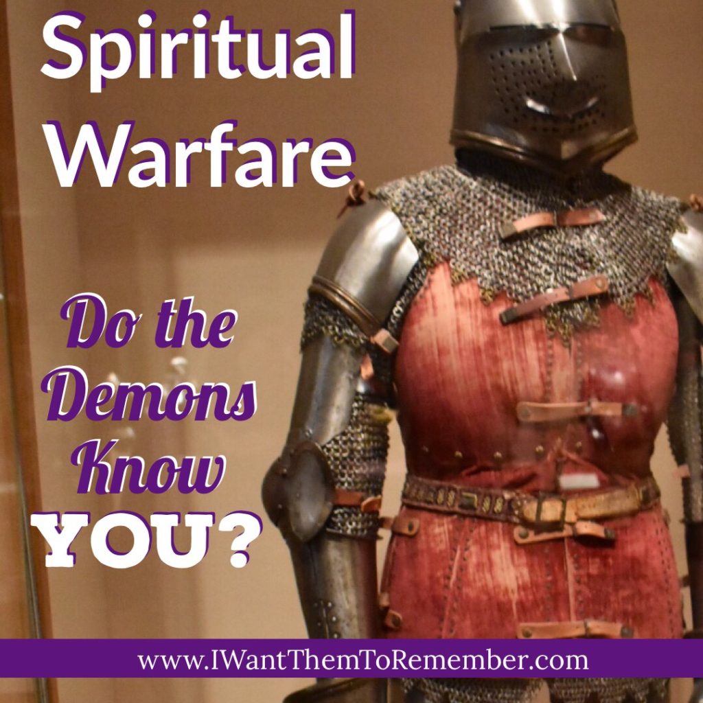 spiritual warfare, knight in armor